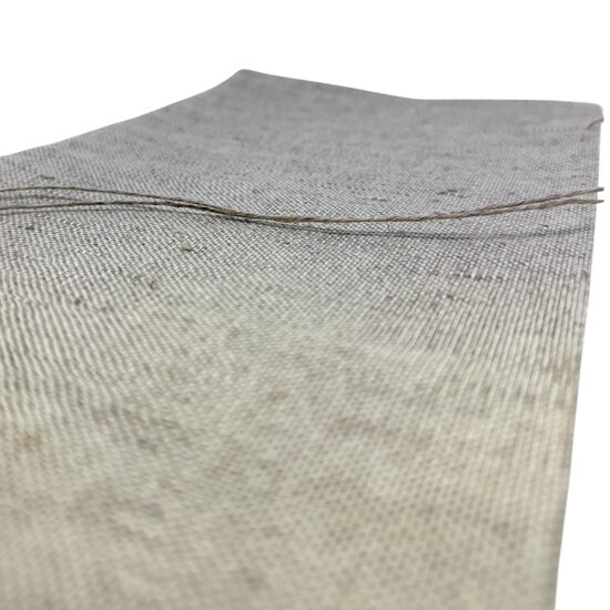 Lina maisiņš 15 X 21 cm pelēkā krāsā